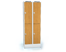 Divided cloakroom locker ALDERA 1920 x 700 x 500